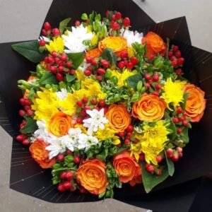 Mixed roses bouquet